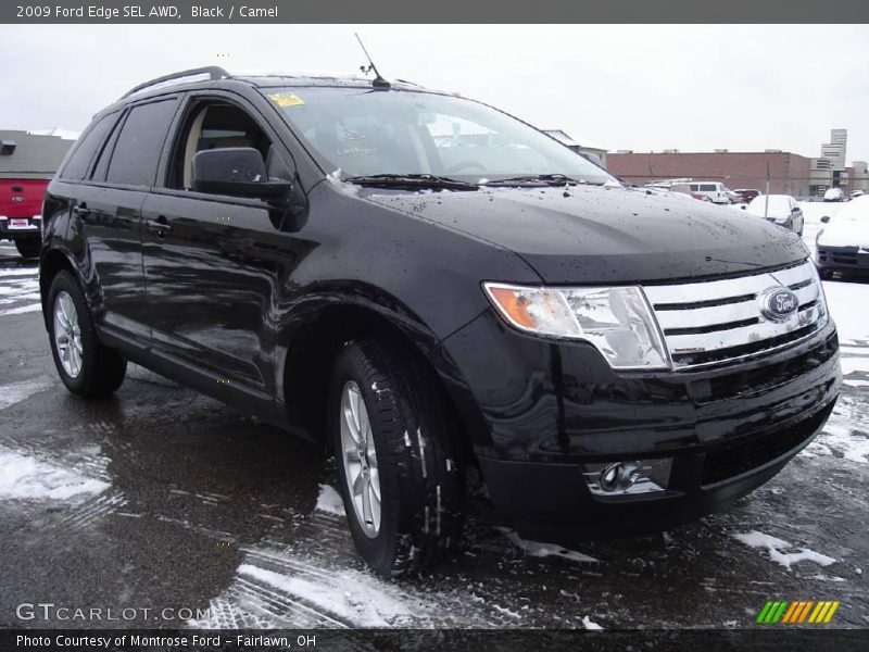 Black / Camel 2009 Ford Edge SEL AWD