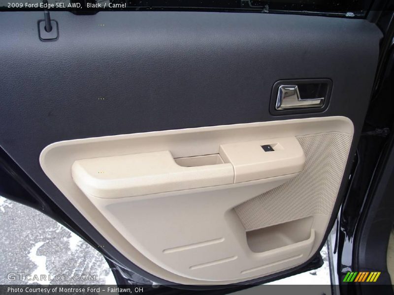Black / Camel 2009 Ford Edge SEL AWD
