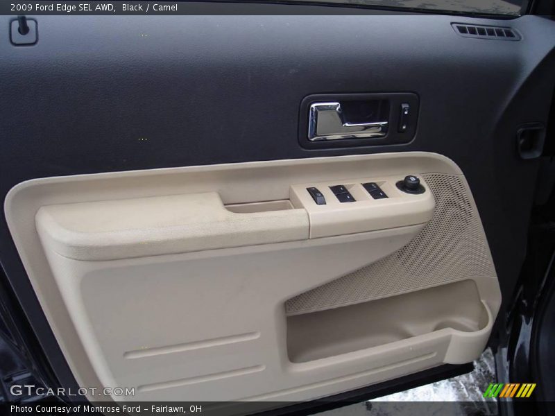Black / Camel 2009 Ford Edge SEL AWD