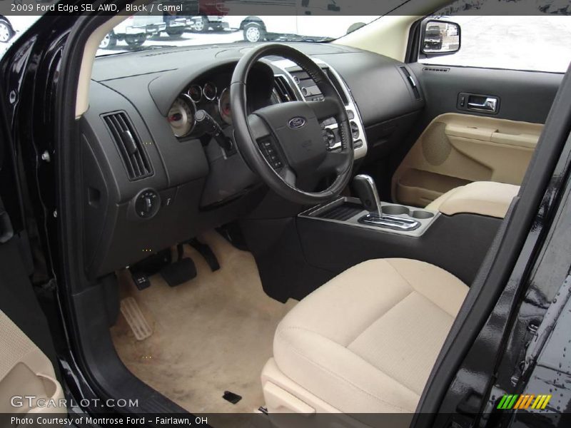 Black / Camel 2009 Ford Edge SEL AWD