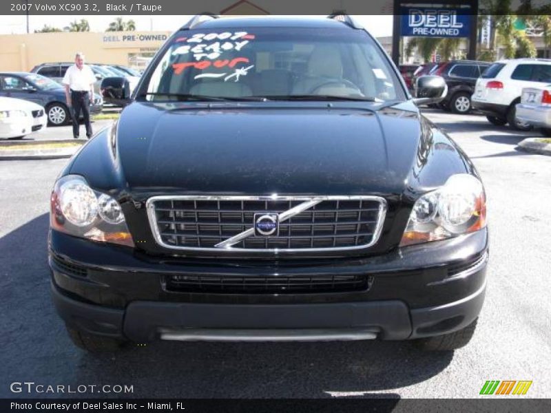 Black / Taupe 2007 Volvo XC90 3.2