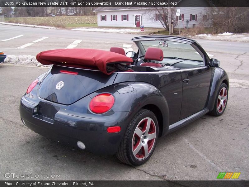 Dark Flint Metallic / Bordeaux Red 2005 Volkswagen New Beetle Dark Flint Edition Convertible