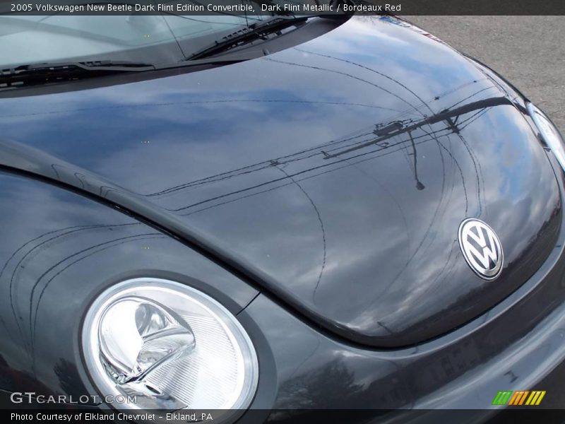 Dark Flint Metallic / Bordeaux Red 2005 Volkswagen New Beetle Dark Flint Edition Convertible