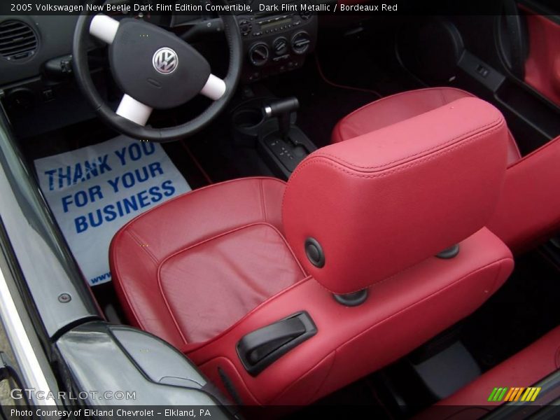 Dark Flint Metallic / Bordeaux Red 2005 Volkswagen New Beetle Dark Flint Edition Convertible