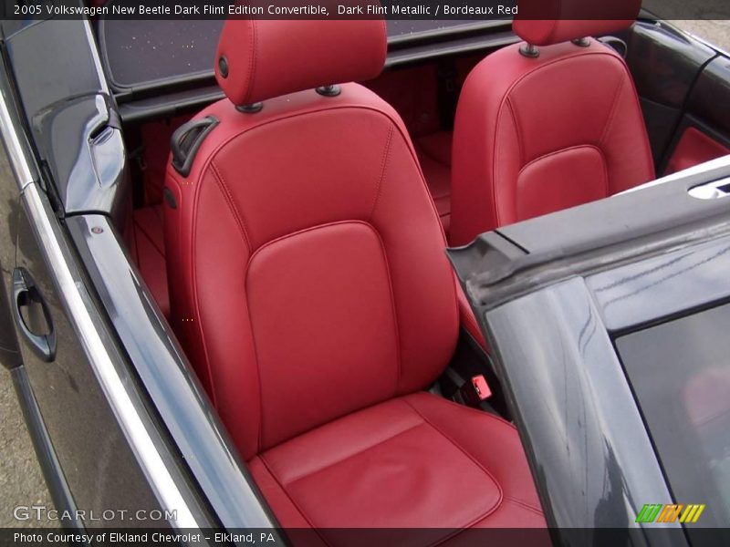 Dark Flint Metallic / Bordeaux Red 2005 Volkswagen New Beetle Dark Flint Edition Convertible