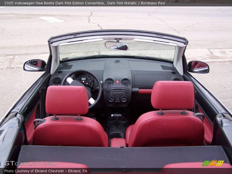 Dark Flint Metallic / Bordeaux Red 2005 Volkswagen New Beetle Dark Flint Edition Convertible