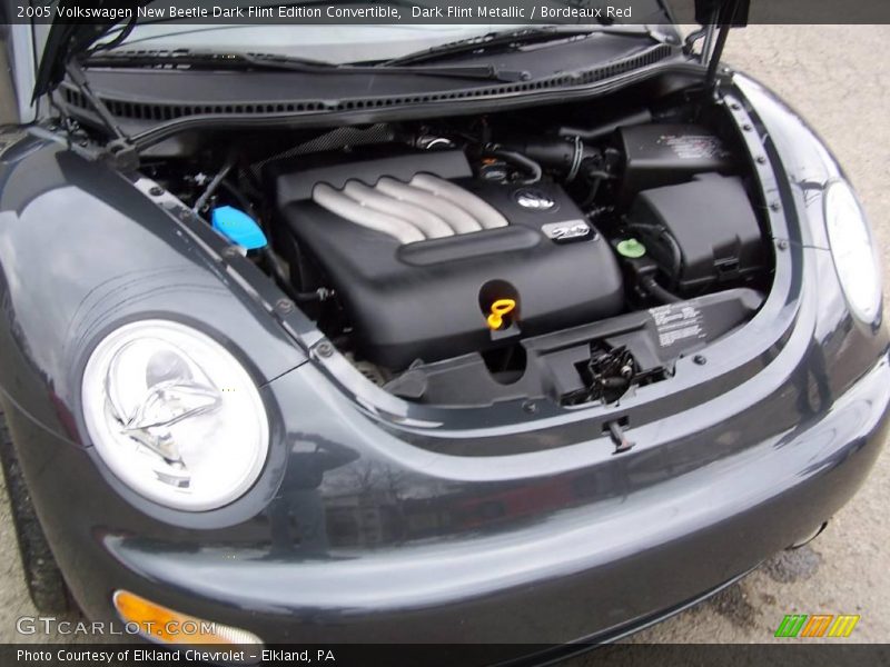 Dark Flint Metallic / Bordeaux Red 2005 Volkswagen New Beetle Dark Flint Edition Convertible