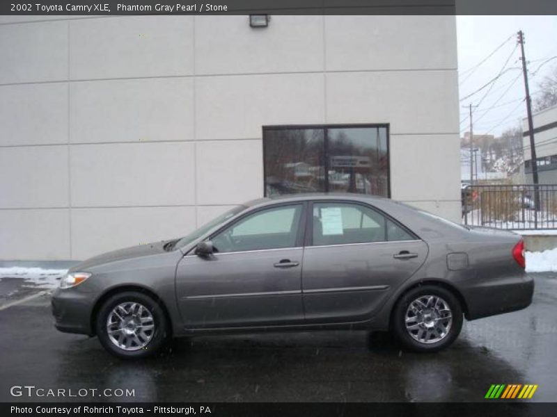 Phantom Gray Pearl / Stone 2002 Toyota Camry XLE