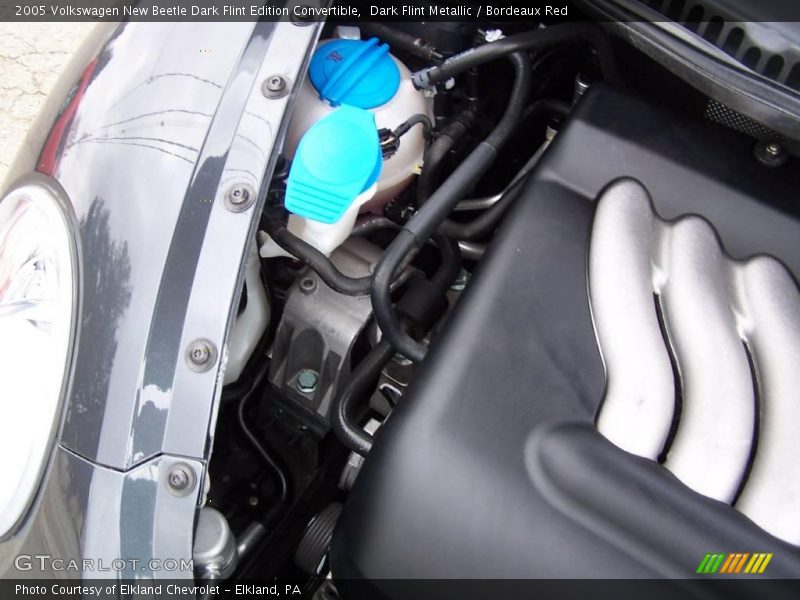 Dark Flint Metallic / Bordeaux Red 2005 Volkswagen New Beetle Dark Flint Edition Convertible