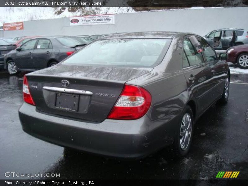 Phantom Gray Pearl / Stone 2002 Toyota Camry XLE