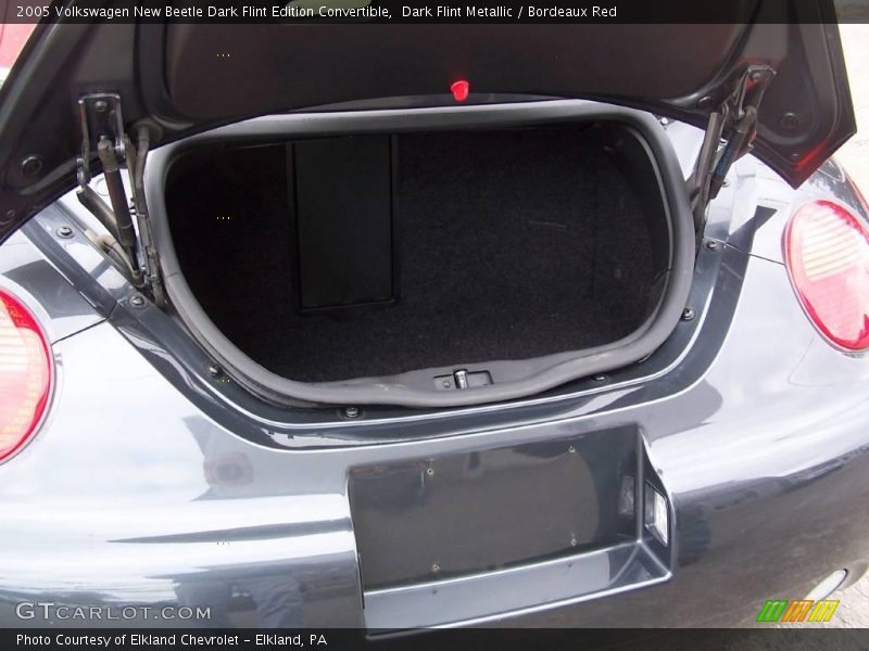 Dark Flint Metallic / Bordeaux Red 2005 Volkswagen New Beetle Dark Flint Edition Convertible
