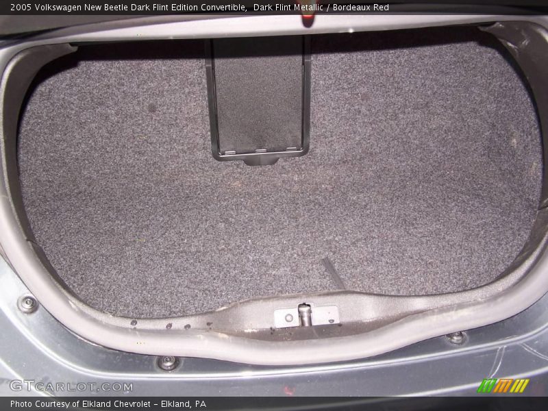 Dark Flint Metallic / Bordeaux Red 2005 Volkswagen New Beetle Dark Flint Edition Convertible