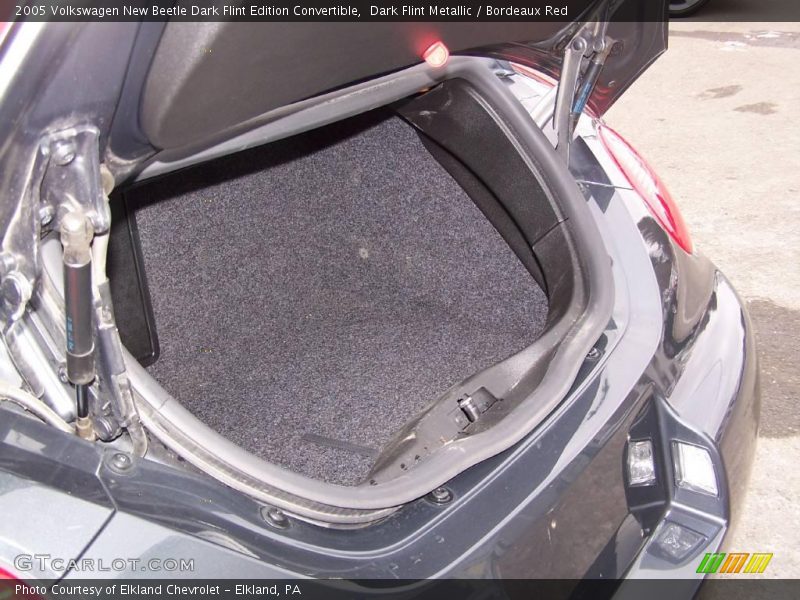 Dark Flint Metallic / Bordeaux Red 2005 Volkswagen New Beetle Dark Flint Edition Convertible