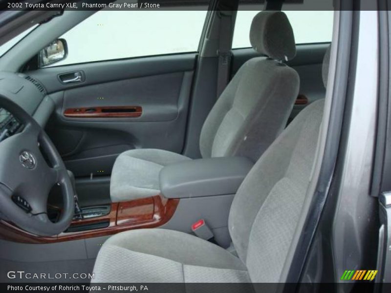 Phantom Gray Pearl / Stone 2002 Toyota Camry XLE