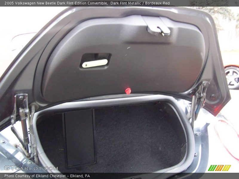 Dark Flint Metallic / Bordeaux Red 2005 Volkswagen New Beetle Dark Flint Edition Convertible