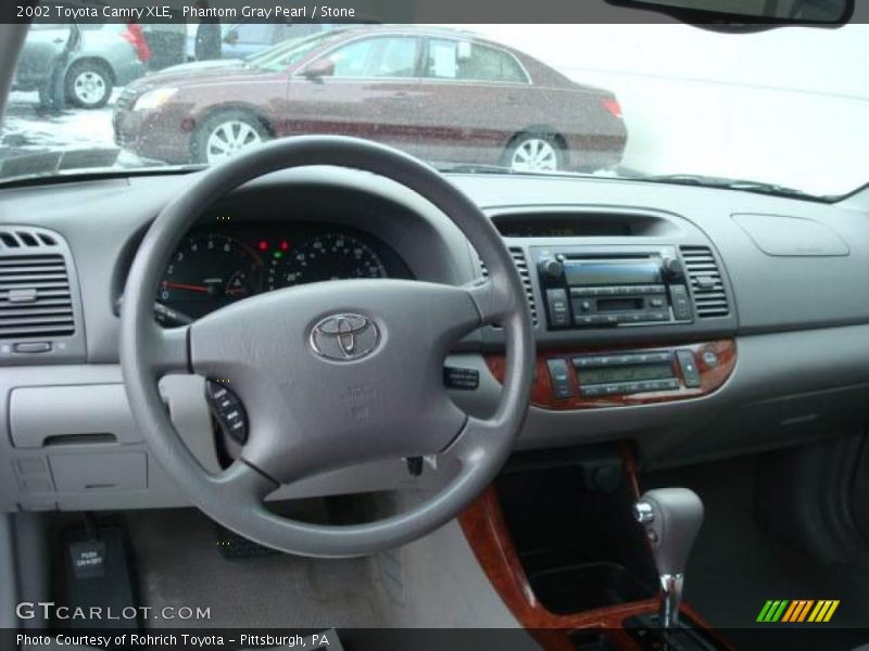 Phantom Gray Pearl / Stone 2002 Toyota Camry XLE