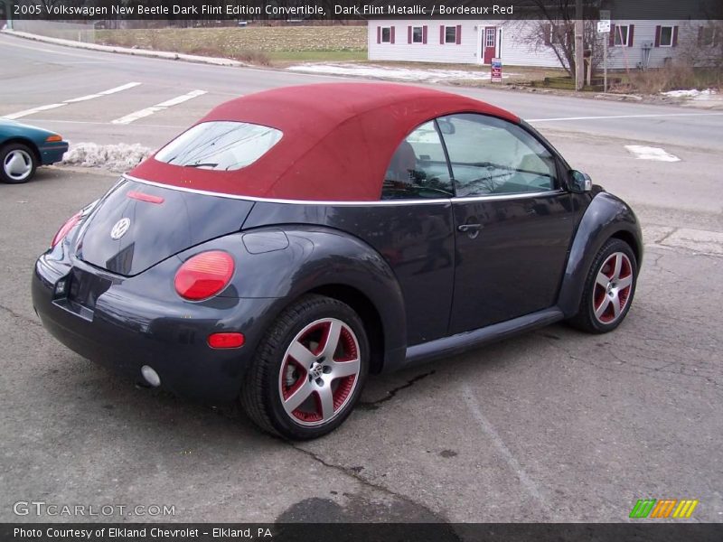 Dark Flint Metallic / Bordeaux Red 2005 Volkswagen New Beetle Dark Flint Edition Convertible