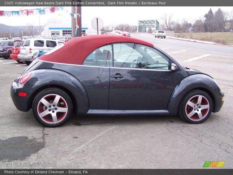 Dark Flint Metallic / Bordeaux Red 2005 Volkswagen New Beetle Dark Flint Edition Convertible