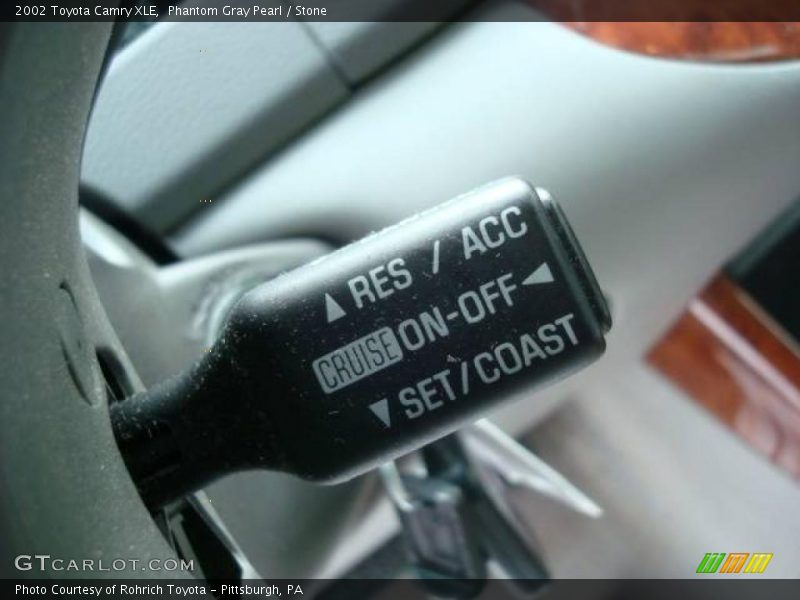 Phantom Gray Pearl / Stone 2002 Toyota Camry XLE