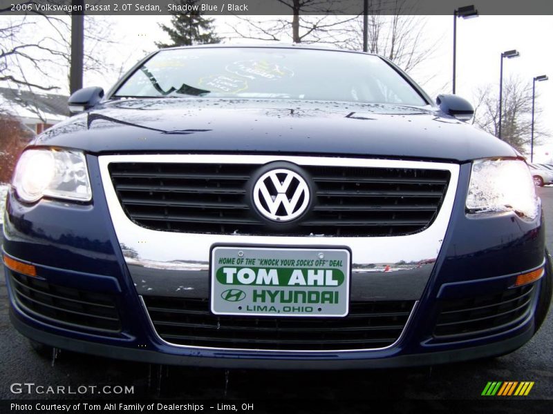 Shadow Blue / Black 2006 Volkswagen Passat 2.0T Sedan