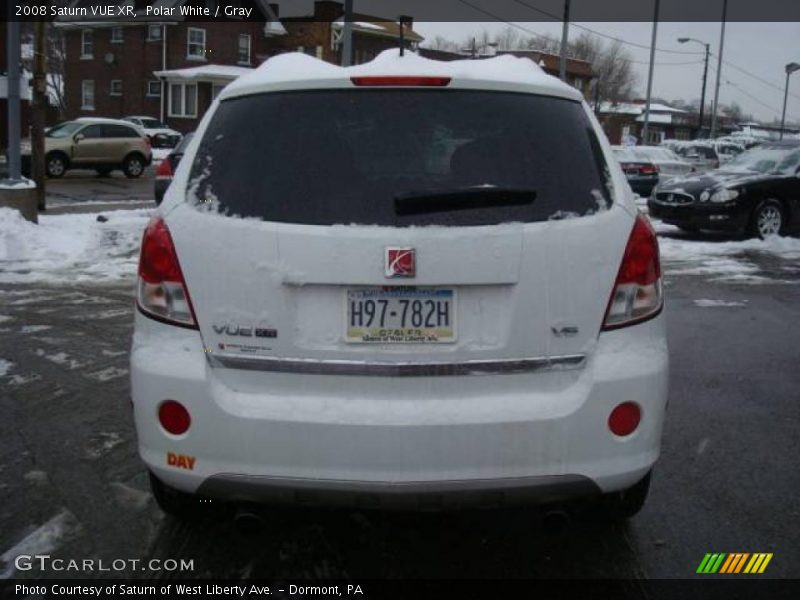Polar White / Gray 2008 Saturn VUE XR