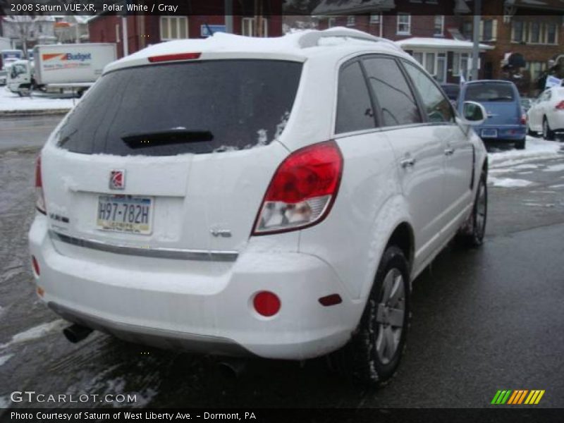 Polar White / Gray 2008 Saturn VUE XR