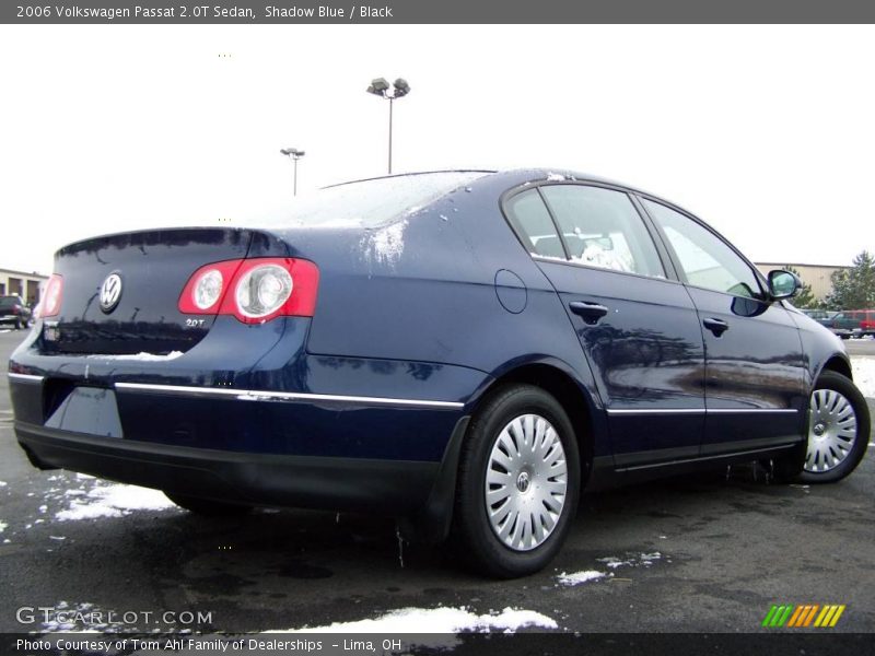Shadow Blue / Black 2006 Volkswagen Passat 2.0T Sedan