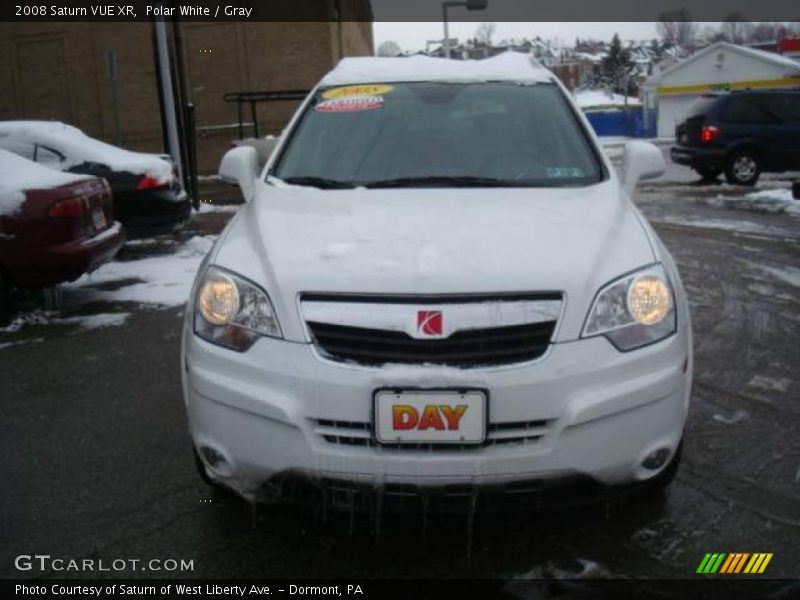 Polar White / Gray 2008 Saturn VUE XR