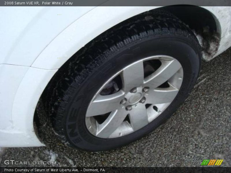 Polar White / Gray 2008 Saturn VUE XR