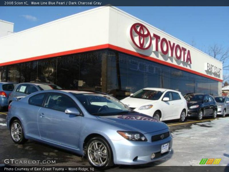 Wave Line Blue Pearl / Dark Charcoal Gray 2008 Scion tC