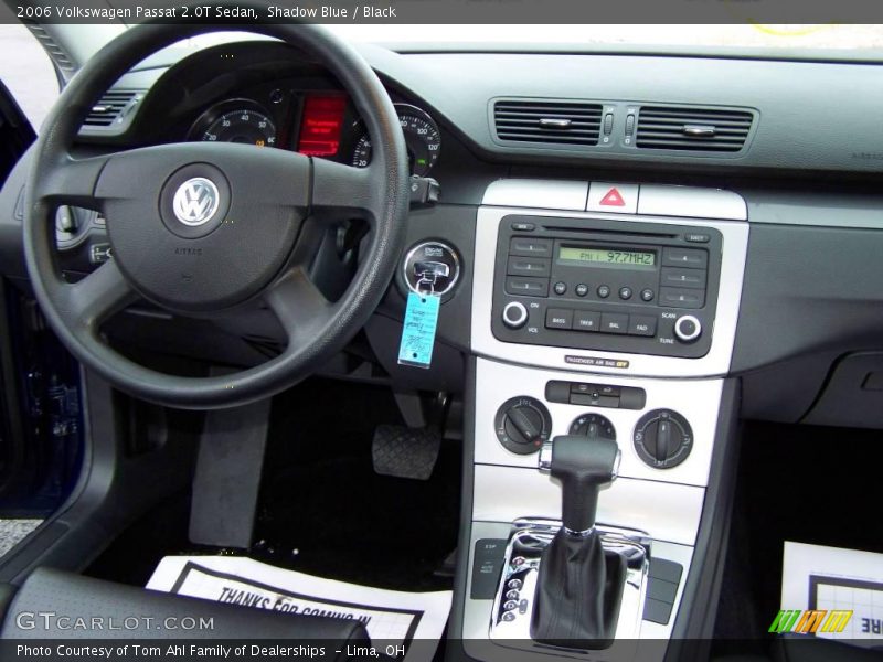 Shadow Blue / Black 2006 Volkswagen Passat 2.0T Sedan