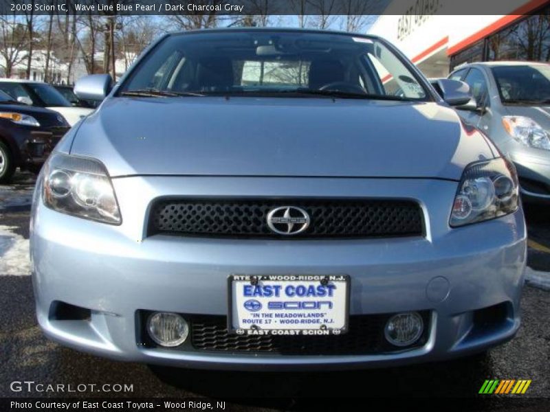 Wave Line Blue Pearl / Dark Charcoal Gray 2008 Scion tC