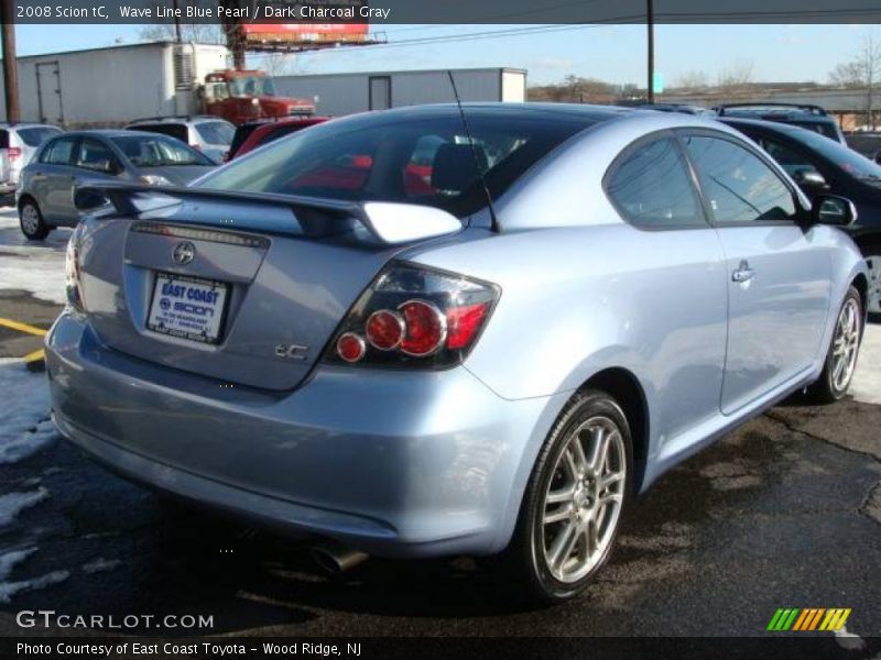 Wave Line Blue Pearl / Dark Charcoal Gray 2008 Scion tC
