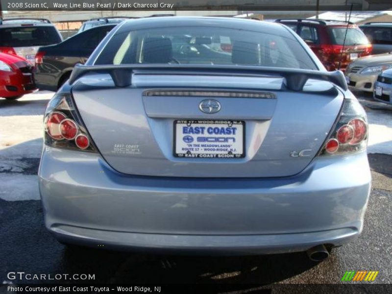 Wave Line Blue Pearl / Dark Charcoal Gray 2008 Scion tC