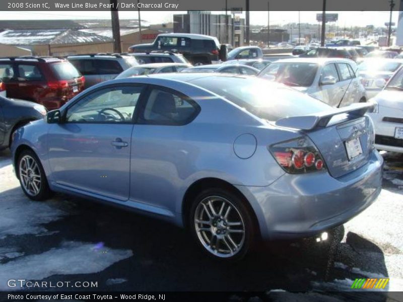 Wave Line Blue Pearl / Dark Charcoal Gray 2008 Scion tC