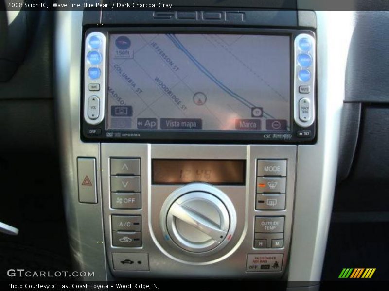 Wave Line Blue Pearl / Dark Charcoal Gray 2008 Scion tC