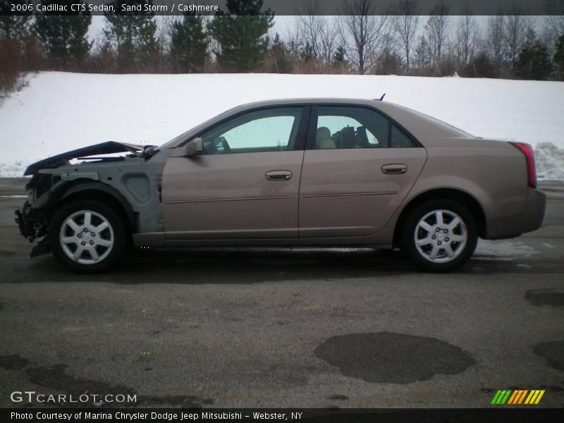 Sand Storm / Cashmere 2006 Cadillac CTS Sedan