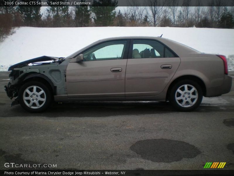 Sand Storm / Cashmere 2006 Cadillac CTS Sedan