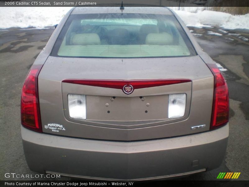 Sand Storm / Cashmere 2006 Cadillac CTS Sedan