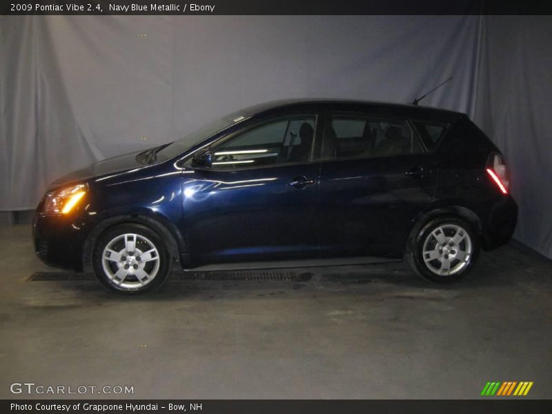 Navy Blue Metallic / Ebony 2009 Pontiac Vibe 2.4