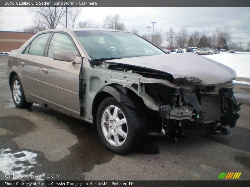 Sand Storm / Cashmere 2006 Cadillac CTS Sedan