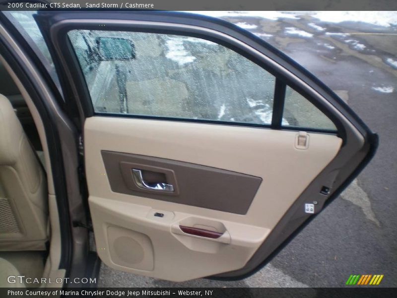 Sand Storm / Cashmere 2006 Cadillac CTS Sedan