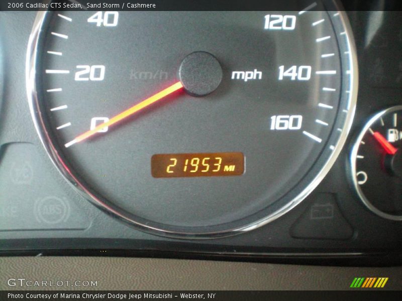Sand Storm / Cashmere 2006 Cadillac CTS Sedan