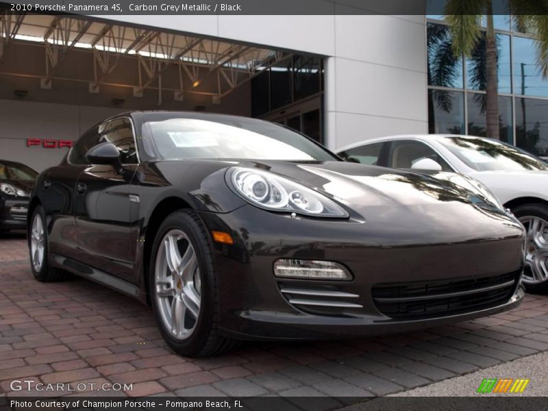 Carbon Grey Metallic / Black 2010 Porsche Panamera 4S