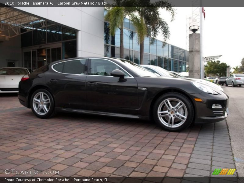 Carbon Grey Metallic / Black 2010 Porsche Panamera 4S
