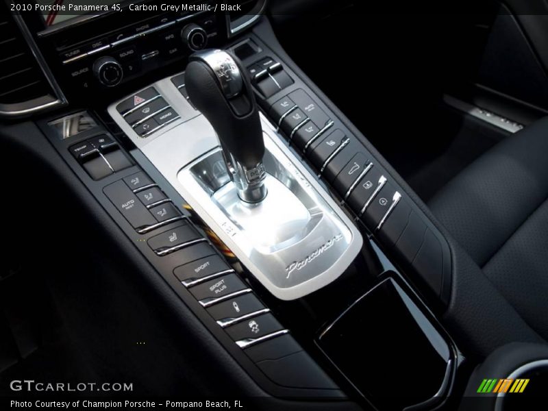 Carbon Grey Metallic / Black 2010 Porsche Panamera 4S