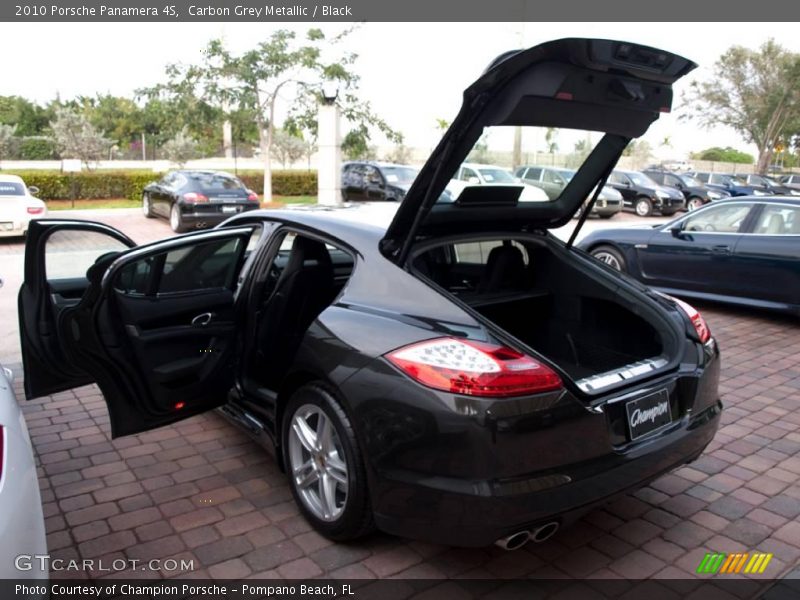 Carbon Grey Metallic / Black 2010 Porsche Panamera 4S