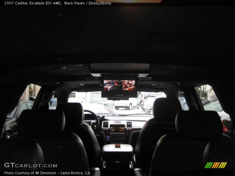 Black Raven / Ebony/Ebony 2007 Cadillac Escalade ESV AWD