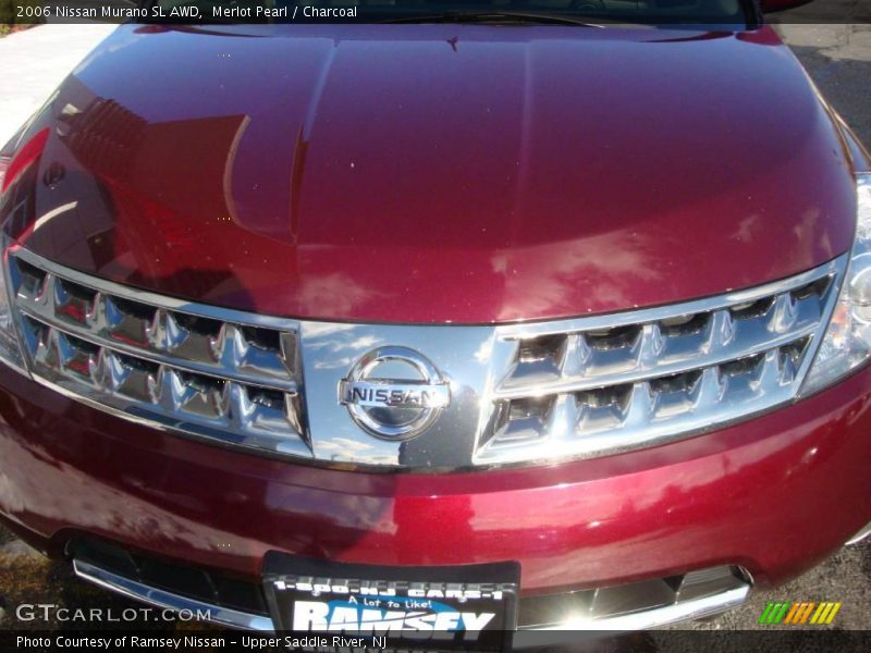 Merlot Pearl / Charcoal 2006 Nissan Murano SL AWD