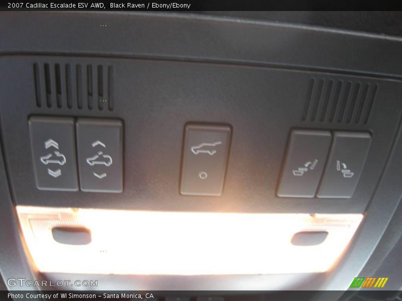 Black Raven / Ebony/Ebony 2007 Cadillac Escalade ESV AWD